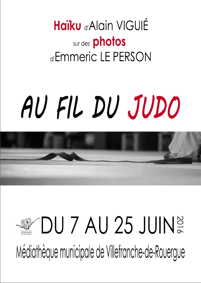 affiche au fil du judo